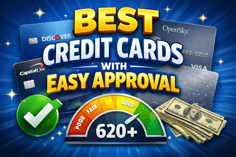 Best Credit Cards with Easy Approval in 2026