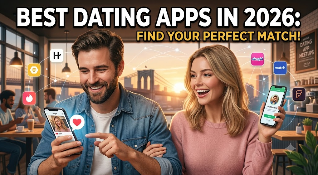 The Best Dating Apps in 2026: Finding Love, Connection, and Everything In Between
